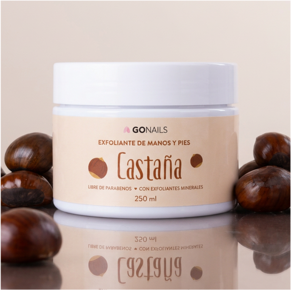 Exfoliante de Manos y Pies - Castaña 250 ml