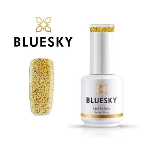 Esmalte gel 63912 Glitter Dorado - Amarillo