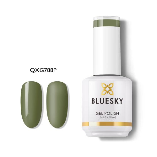 Esmalte Gel QXG788- Verde musgo