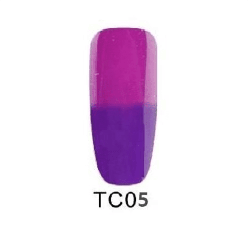 Esmalte Gel Termo TC05 Morado electrico a fucsia