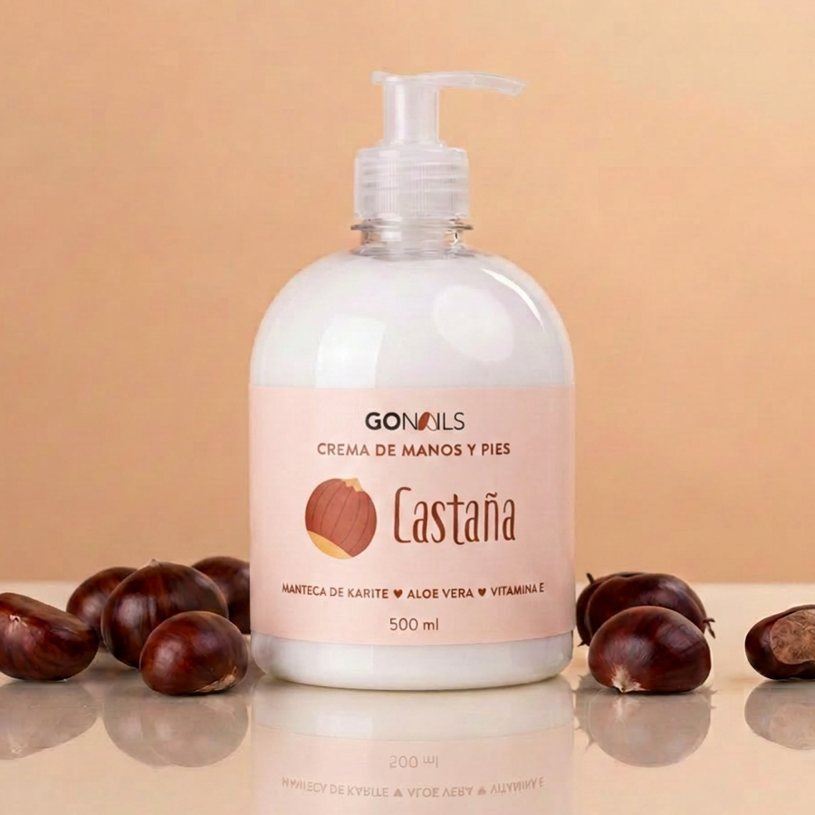 Crema de Manos y Pies - Castaña 500 ml
