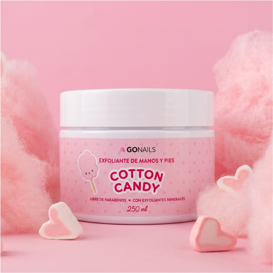 Exfoliante de Manos y Pies - Cotton Candy 250 ml
