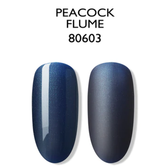 Esmalte Gel 80603 Azul Petroleo con mini glitters