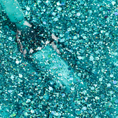 Esmalte Gel BLZ10 Turquesa Glitter