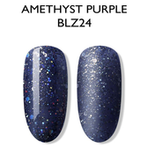 Esmalte Gel BLZ24 Morado - azulado glitter