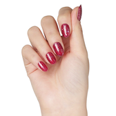 Esmalte Gel BLZ35 Rojo Frambuesa Glitter Mix