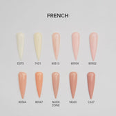 Esmalte Gel D275 Blanco traslucido (Base Francesa)