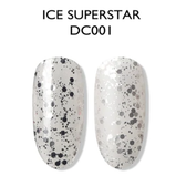Esmalte Gel DC01 PLATEADO MIX GLITTERS (A51)