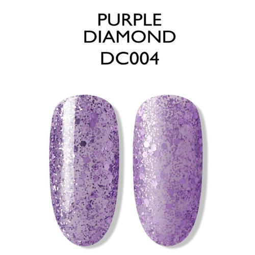 Esmalte Gel DC04 Glitter Morado