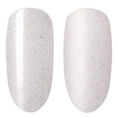 Esmalte Gel DC10 Transparente tornasol con mix de glitter