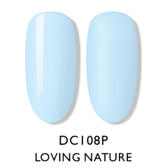 Esmalte gel DC108 - Celeste Pastel