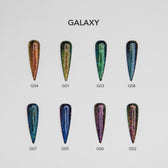 Esmalte Gel Colección Galaxy Glitter Transparente