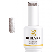 Esmalte Gel PLATINUM 08 GLITTER PLATEADO - DORADO PEQUEÑO