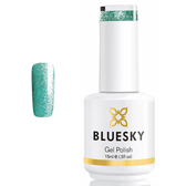 Esmalte Gel PLATINUM 12 GLITTER PEQUEÑO VERDE AGUA