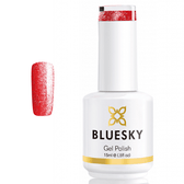 Esmalte Gel PLATINUM 17 GLITTER ROJO ANARANJADO