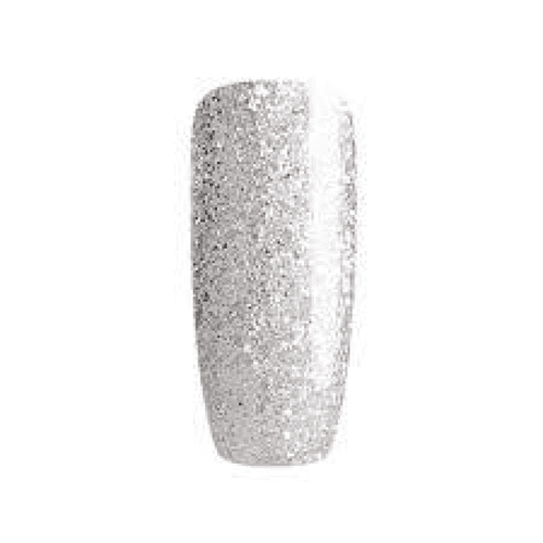 Esmalte Gel PLATINUM 27 GLITTER PEQUEÑO PLATEADO