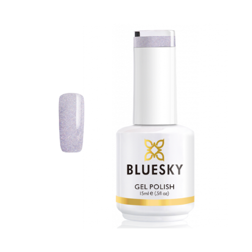 Esmalte Gel QX370 Plateado Holografico