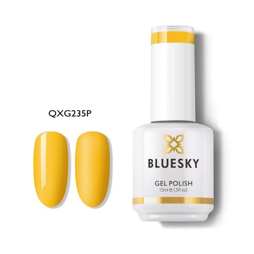 Esmalte Gel QXG235 - Amarillo anaranjado