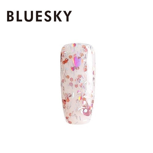 Esmalte Gel SP16 - Flakes y corazones