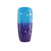 Esmalte Gel Termo TC24 Calipso a Morado Glitter