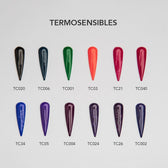 Esmalte Gel Termo TC24 Calipso a Morado Glitter