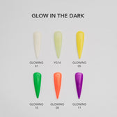 Esmalte Gel Colección Glowing 15 ml