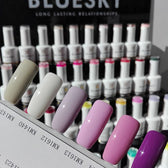 Esmalte Gel KM1616 Morado - burdeo claro