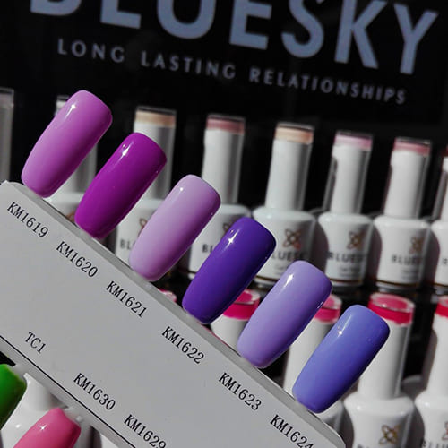 Esmalte Gel KM1620 Morado - Orquidea