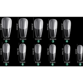 Soft Gel tips - Medium Coffin Large (Pre-limados) (550 unidades)