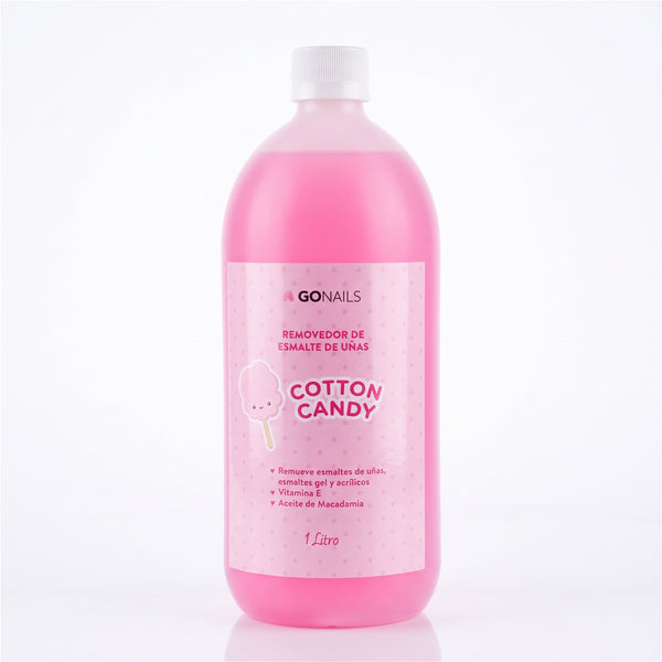 Removedor de esmaltes de uñas Cotton Candy 1 litro