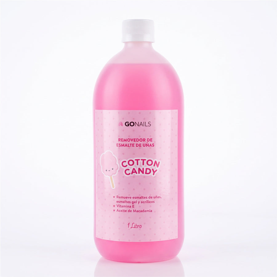 Removedor de esmaltes de uñas Cotton Candy 1 litro