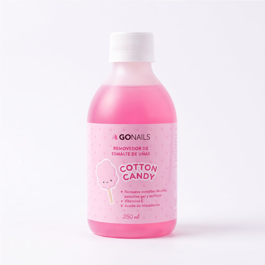 Removedor de esmaltes de uñas Cotton Candy 250 ml