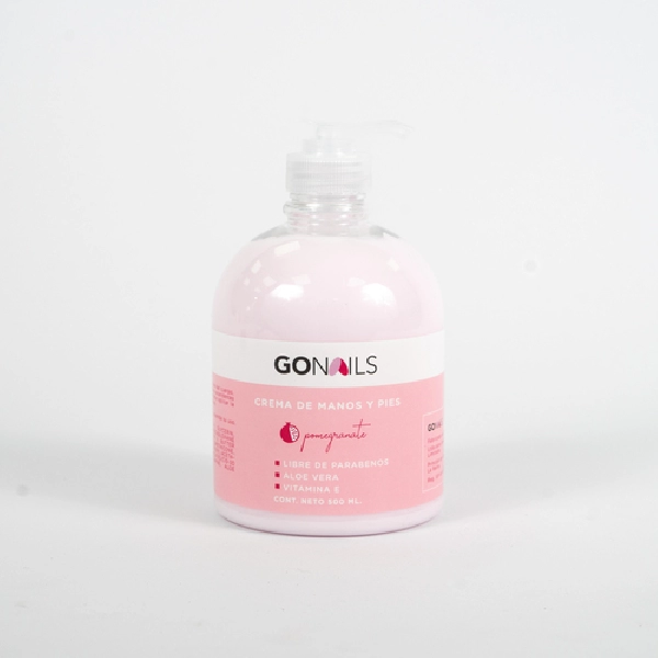 Foto Principal Go Nails Crema 500ml Pomegranate